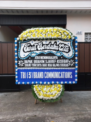 Papan Bunga Duka di Sawahan